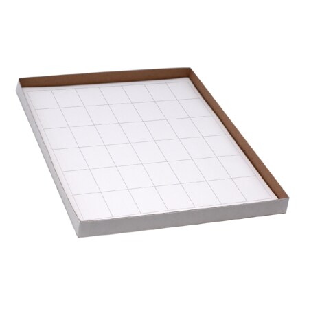 Nevs Cryo Label Laser Sheets 28x44mm for Racks/Boxes White LCL-134118-W